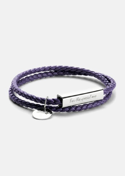 Nahkarannekoru Violet Edge