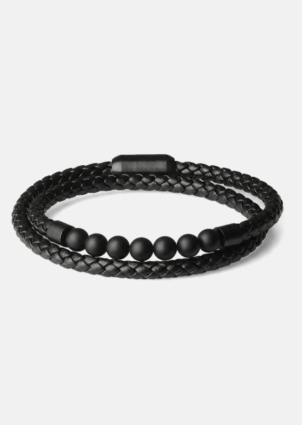 Nahkarannekoru Raven Weave