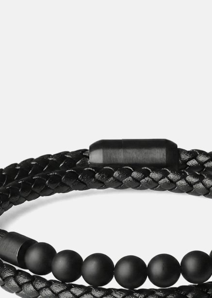 Nahkarannekoru Raven Weave