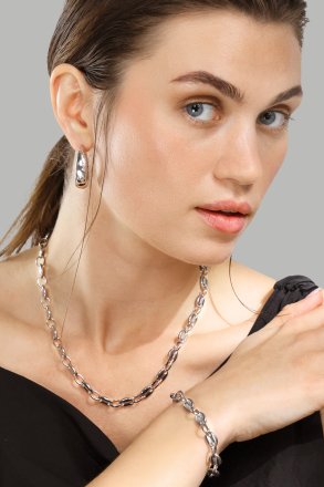 Rannekoru Bold Chain – Hopeoitu