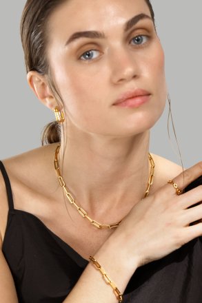 Rannekoru Link Luxel - 18k Kullattu