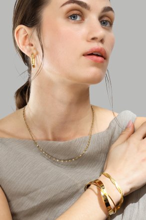 Rannekoru Twist Glow - 18k Kullattu