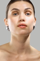 Korvakorut Bold Curve – Hopeoitut