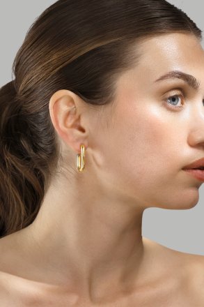 Korvakoru Golden Flow - 18k Kullattu