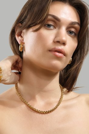 Rannekoru Twist Bold - 18k Kullattu