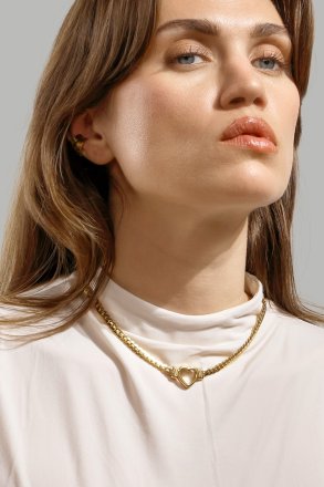 Korvakoru Petite Hoop - 18k Kullattu