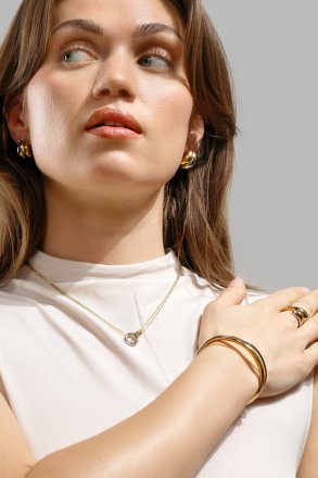 Forma Sormus - 18k Kullattu