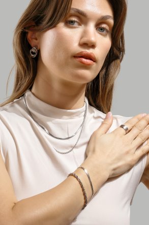 Verona Kaulakoru – Hopeoitu