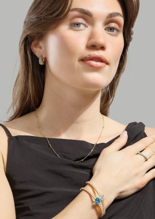 Rannekoru Lunara Charm - 18k Kullattu