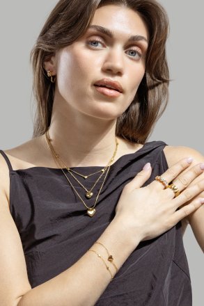 Rannekoru Heartlight- 18k Kullattu