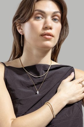 Rannekoru Cirina - 18k Kullattu
