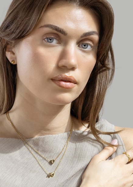 Timeless Orb Earrings - 18k Kullatut