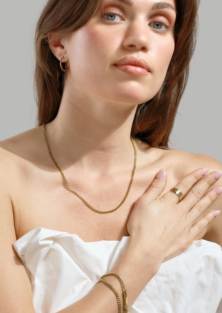 Wavena Sormus - 18k Kullattu