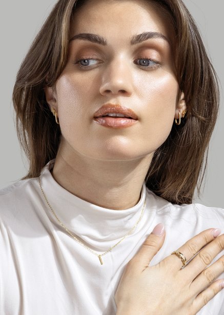 Sormus Link Luxe - 18k Kullattu
