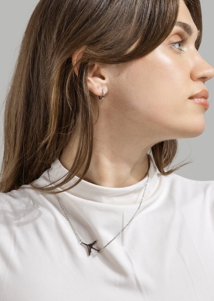 Rannekoru Sleek Elegance - Hopeoitu