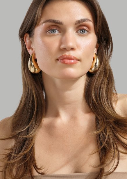 Korvakoru Liquid Glow - 18k Kullattu
