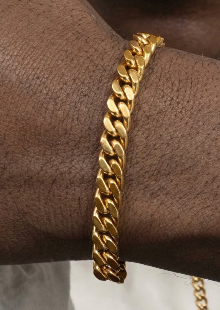 Rannekoru Excalibur Link - 18k Kullattu