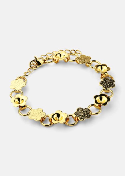 Rannekoru Flora Link - 18k Kullattu