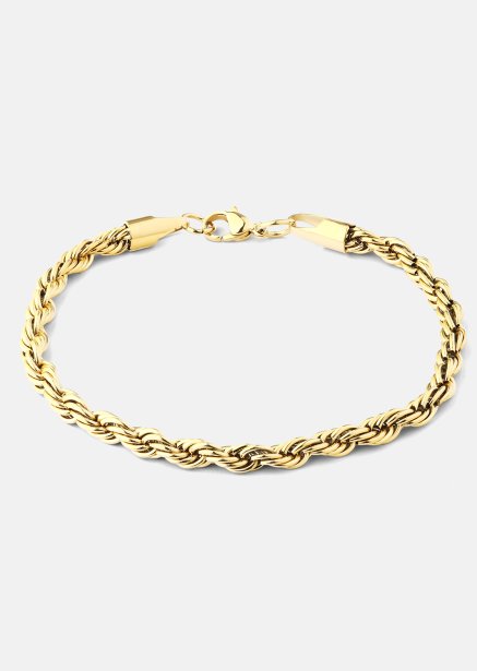 Rannekoru Twisted Link- 18k Kullattu