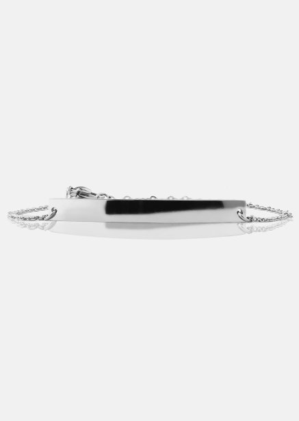 Rannekoru Sleek Elegance - Hopeoitu
