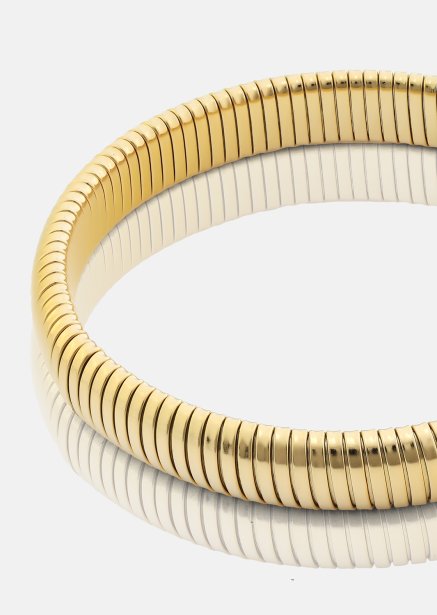 Rannekoru Sculpted Coil - 18k Kullattu