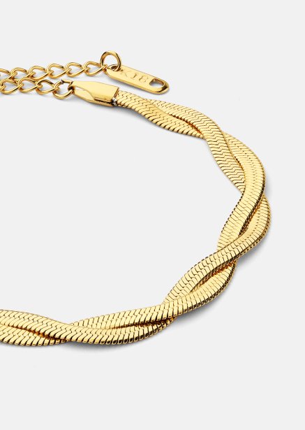 Rannekoru Twist Glow - 18k Kullattu