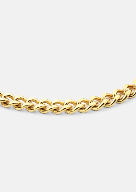 Golden Link Chain Bracelet - 18k Kullattu