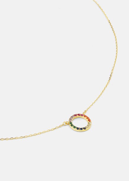 Kaulakoru Color Whisper - 18k Kullattu