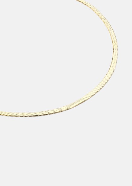 Kaulakoru Classic Link - 18k Kullattu