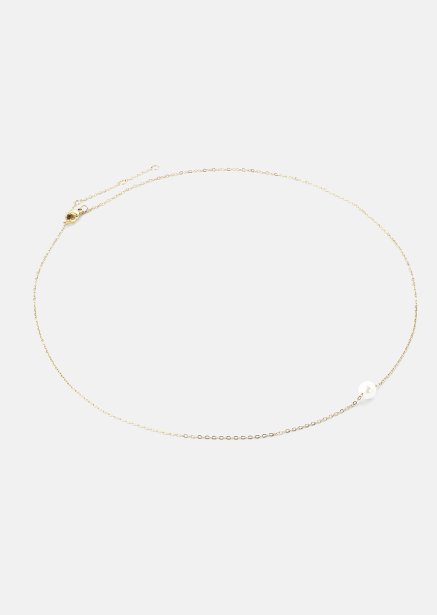 Kaulakoru Mini Pearl - 18k Kullattu