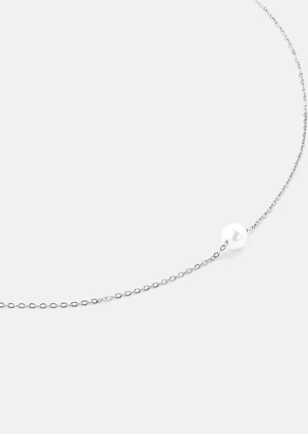 Kaulakoru Mini Pearl - Hopeoitu