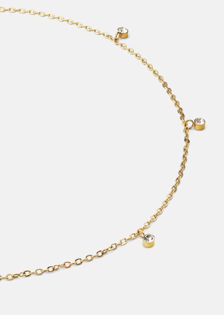Kaulakoru Luna Drops - 18k Kullattu