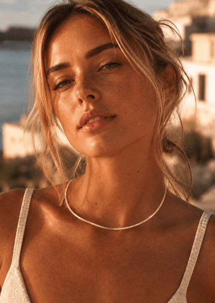 Korvakoru Classic Medium - 18k Kullattu