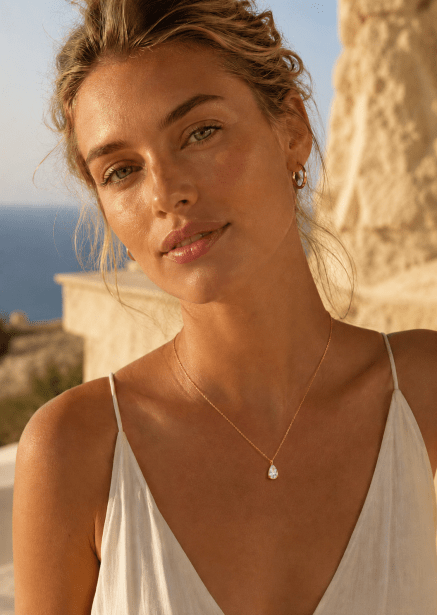 Kaulakoru Drop – 18k Kullattu