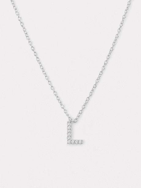 Kaulakoru Initial Letters A-N – Hopeoitu