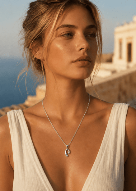 Kaulakoru Silver Flow – Hopeoitu