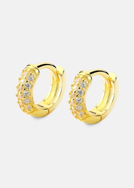 Korvakoru Shimmer Hoops - 18k Kullattu