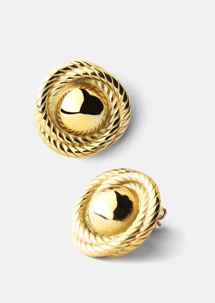 Korvakoru Regal Twist - 18k Kullattu