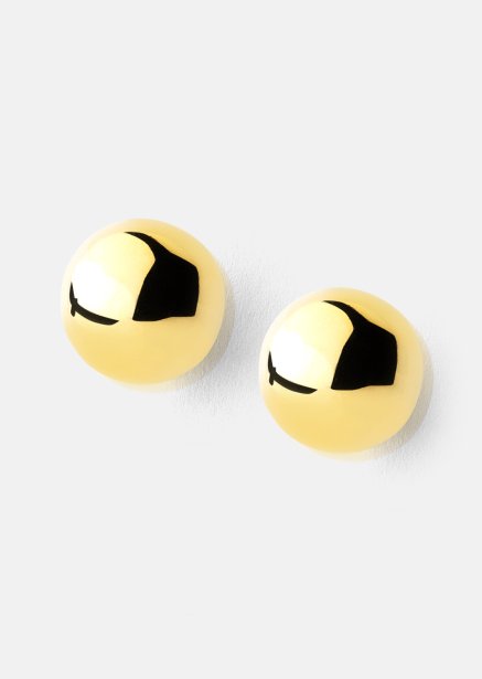 Orb Earrings - 18k Kullatut