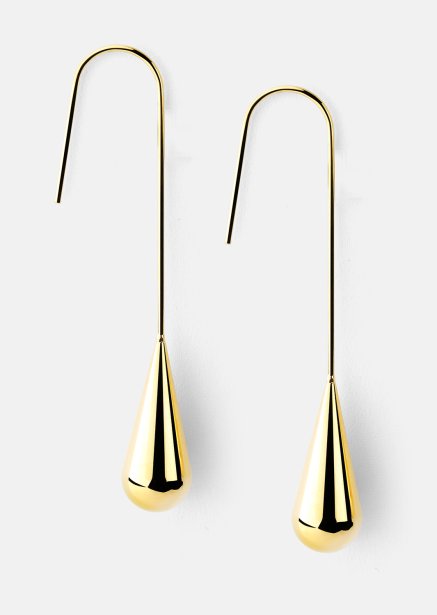 Korvakoru Golden Drop Elegance - 18k Kullattu