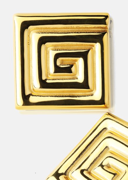 Korvakoru Geometric Glow - 18k Kullattu