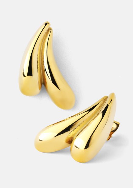 Korvakorut Flow Curve – 18k Kullatut