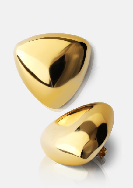 Korvakorut Bold Curve – 18k Kullatut