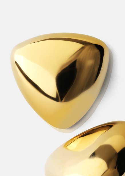 Korvakorut Bold Curve – 18k Kullatut