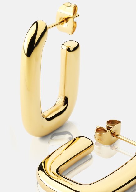 Korvakoru Golden Flow - 18k Kullattu