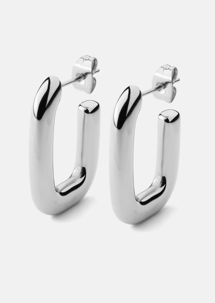Korvakoru Chunky Rectangle - Steel