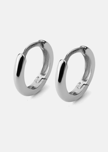 Korvakorut Mini Hoops - Hopeoitut