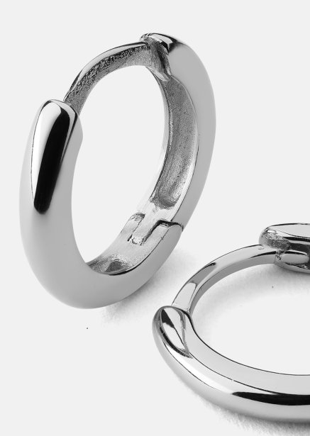 Korvakorut Mini Hoops - Hopeoitut