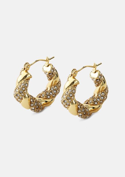 Korvakoru Glam Hoops - 18k Kullattu