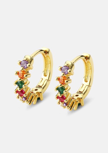 Korvakoru Multicolor Shine- 18k Kullattu
